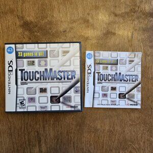 CASE & MANUAL ONLY -TouchMaster Nintendo DS (NO GAME)